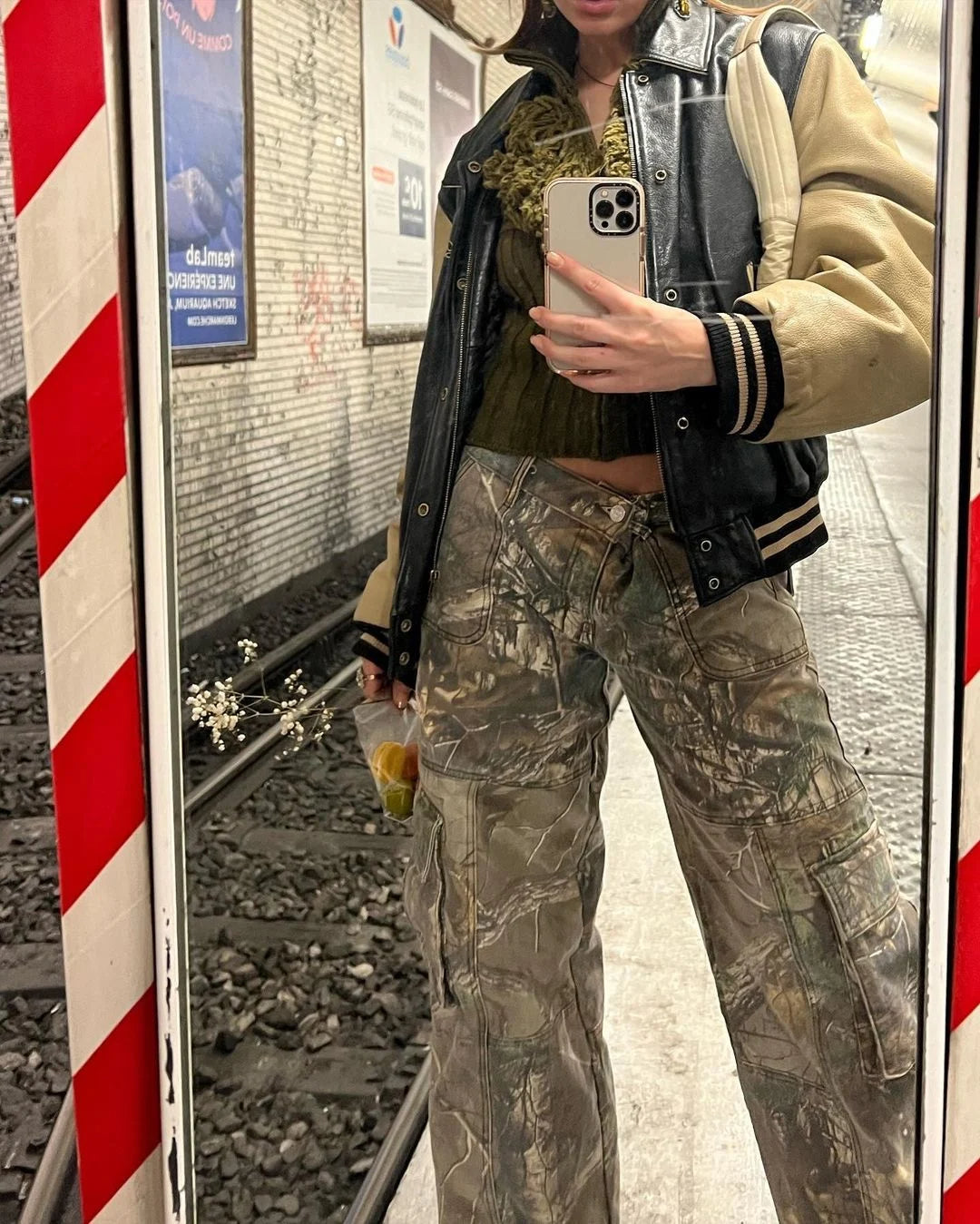 LILIAN CAMO CARGO PANT