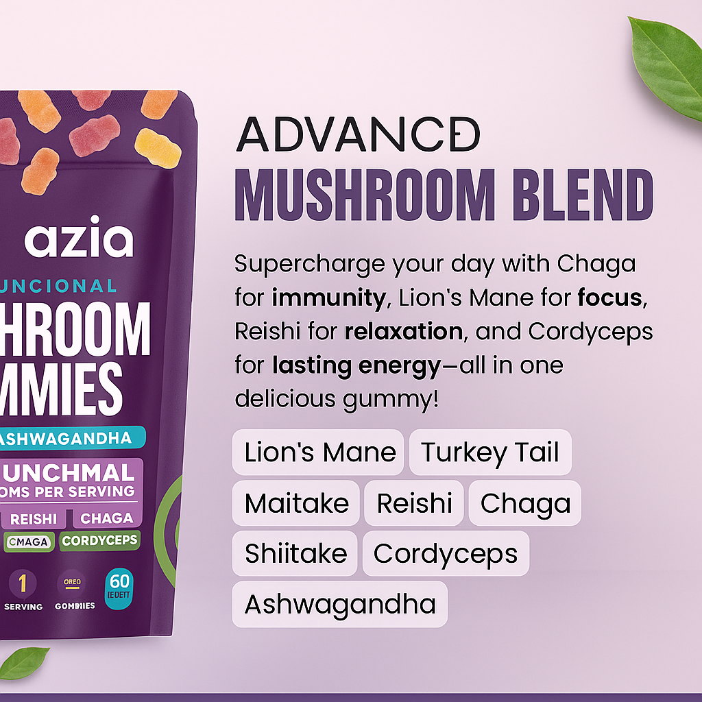 Brain Boosting Mushroom Gummies