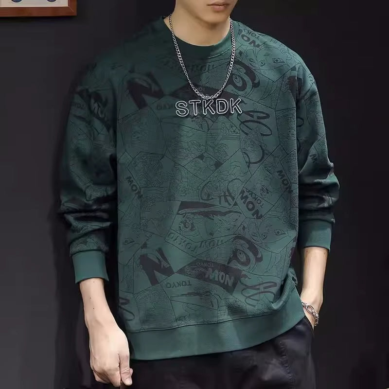 Manga Static Crewneck