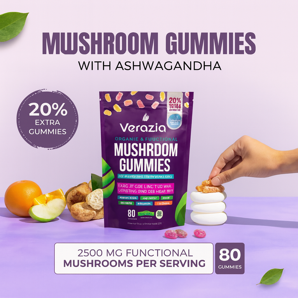 Brain Boosting Mushroom Gummies