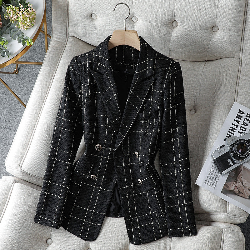 CELINA™ PLAID BLAZER