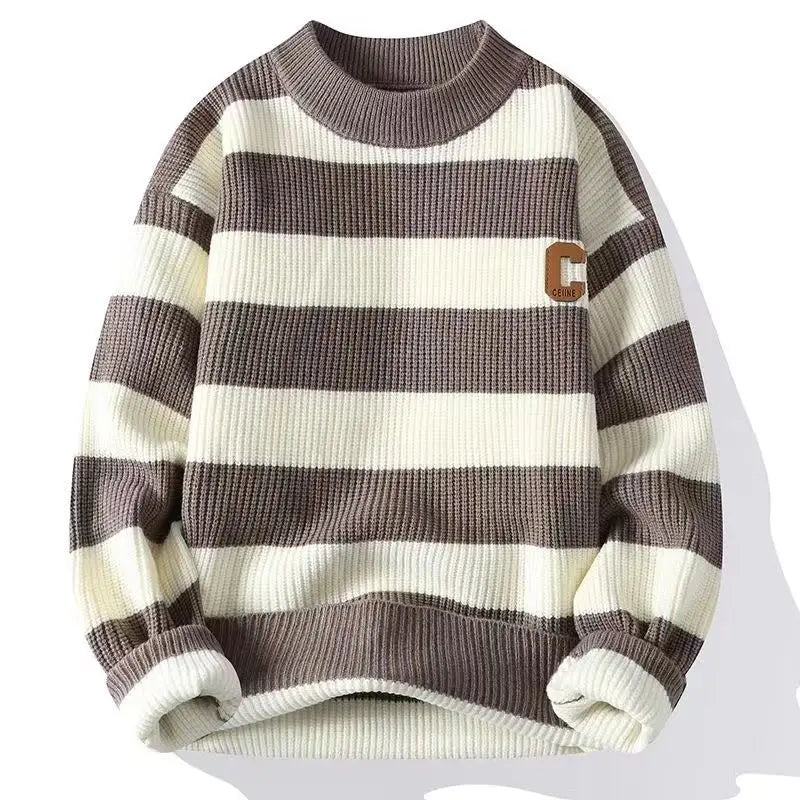 Stratmore Striped Crewneck Sweater