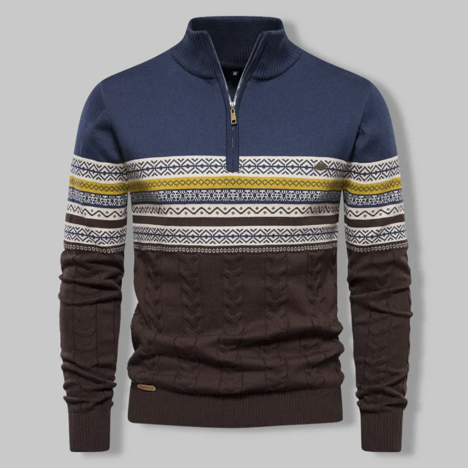 OSLO QUARTER ZIP SWEATER