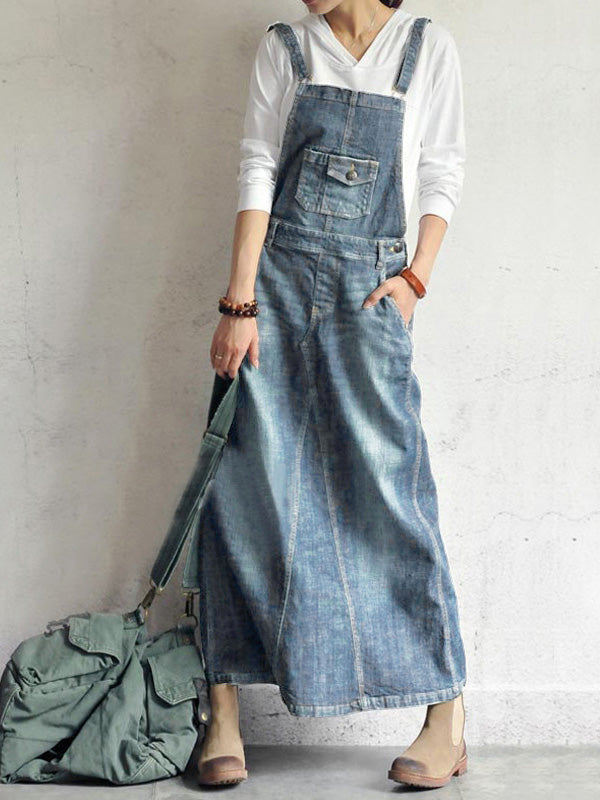 Vintage Overall Dress