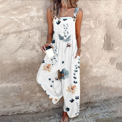 Lina Sleeveless Summer Jumpsuit