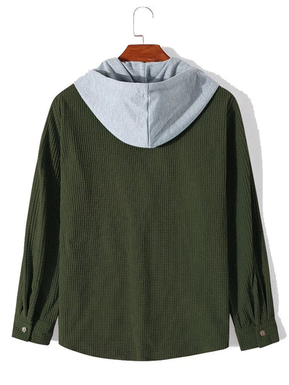 Laidback Knit Hoodie Shirt