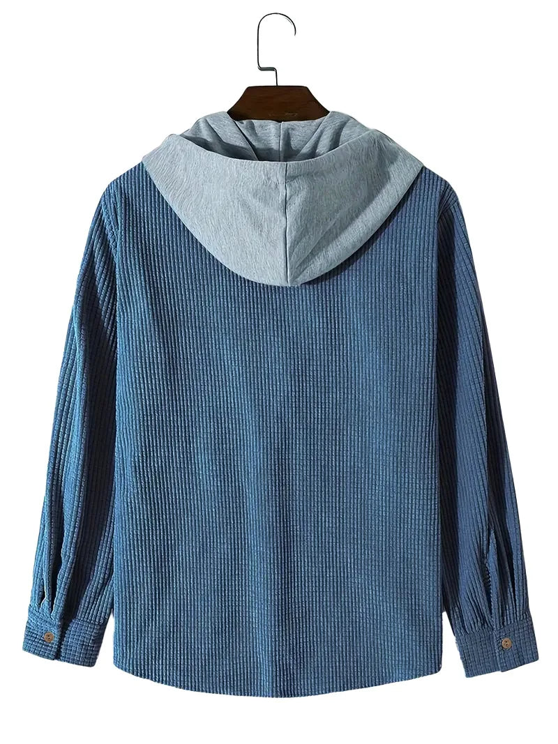 Laidback Knit Hoodie Shirt