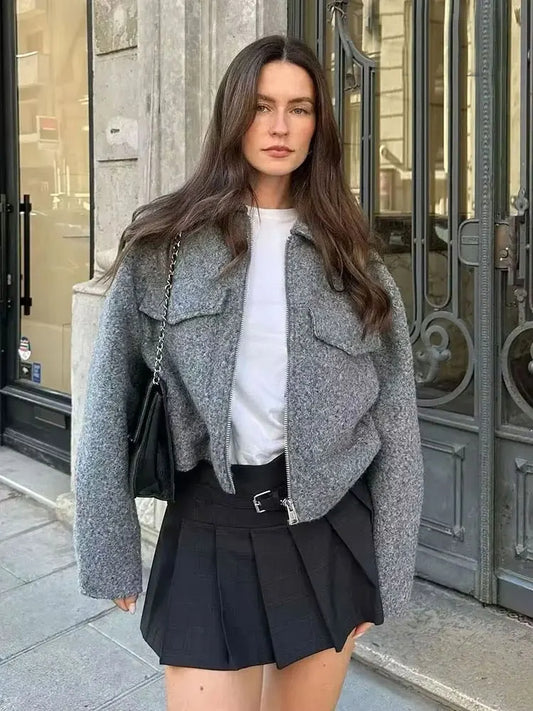 VIENNA™ | VINTAGE CROPPED JACKET