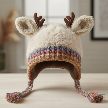 Jolly Reindeer Beanie