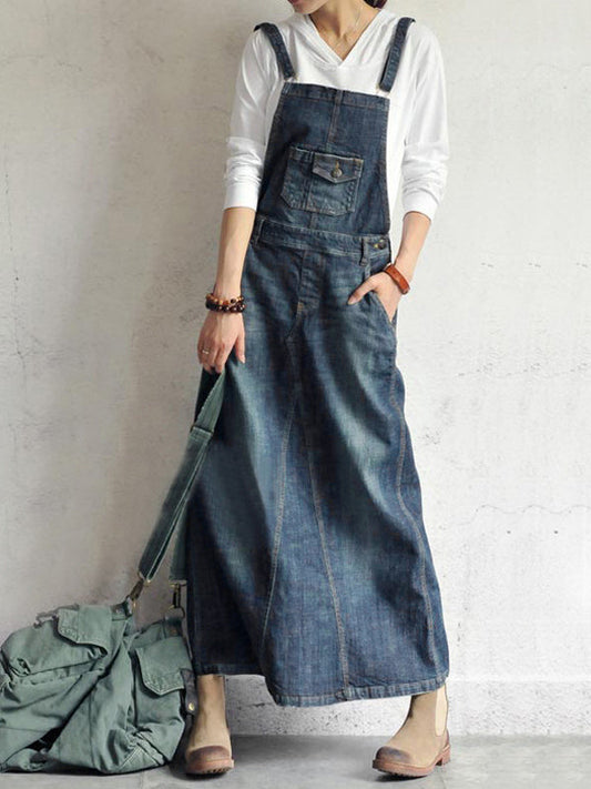 Vintage Overall Dress