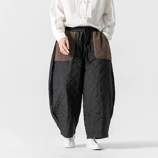 Saville Fleece Patch Pant