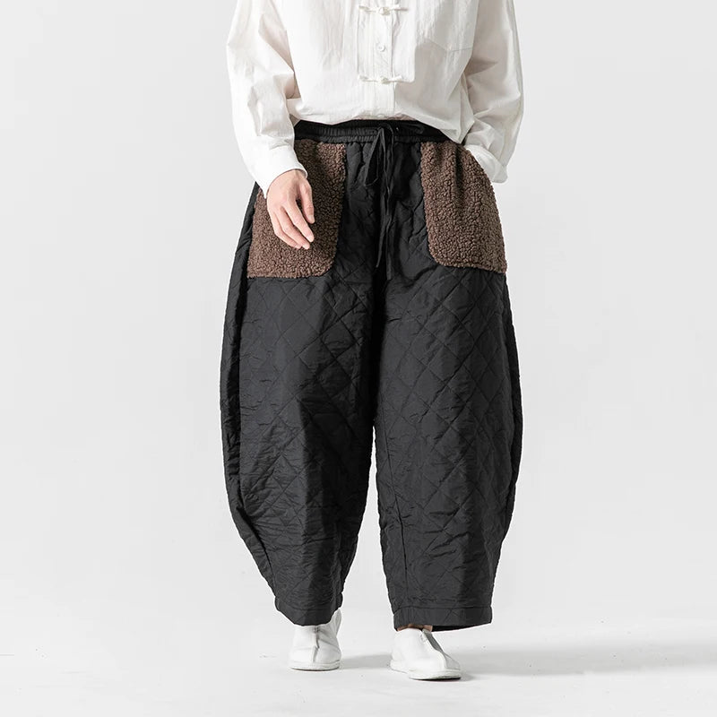 Saville Fleece Patch Pant