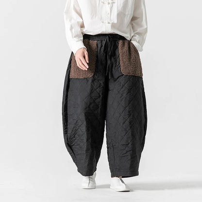 Saville Fleece Patch Pant