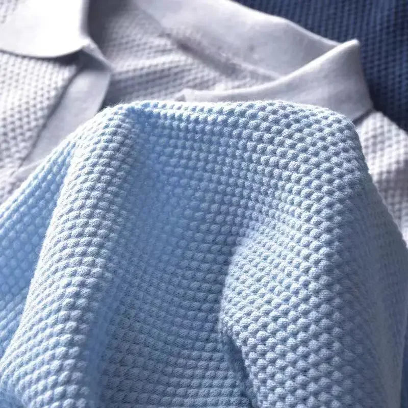 Hudson Waffle Knit Polo