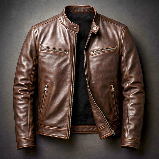 Barger Vintage Leather Jacket
