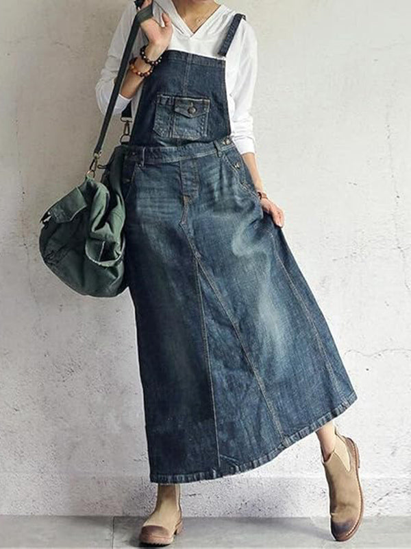 Vintage Overall Dress