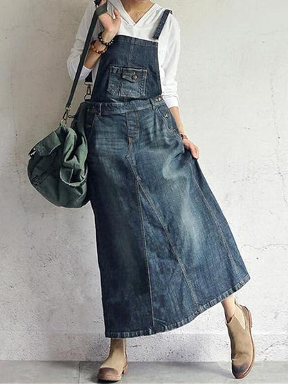 Vintage Overall Dress