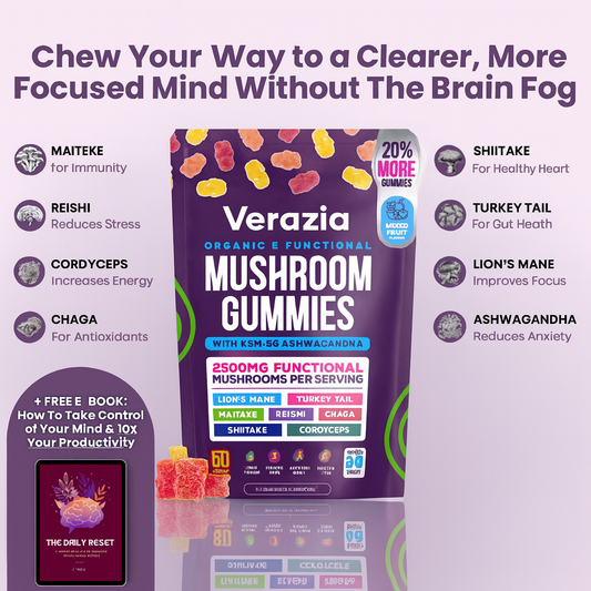 Brain Boosting Mushroom Gummies