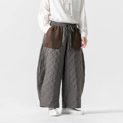 Saville Fleece Patch Pant
