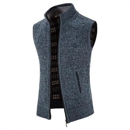 Hamilton Wool Full-Zip Vest