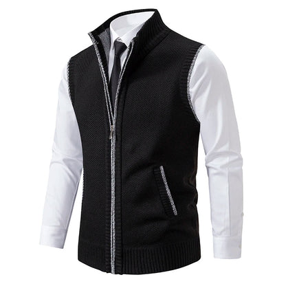 Hamilton Wool Full-Zip Vest