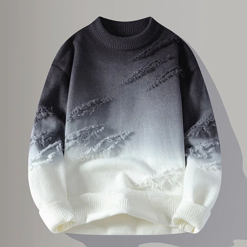 Frayborn Distressed Pullover