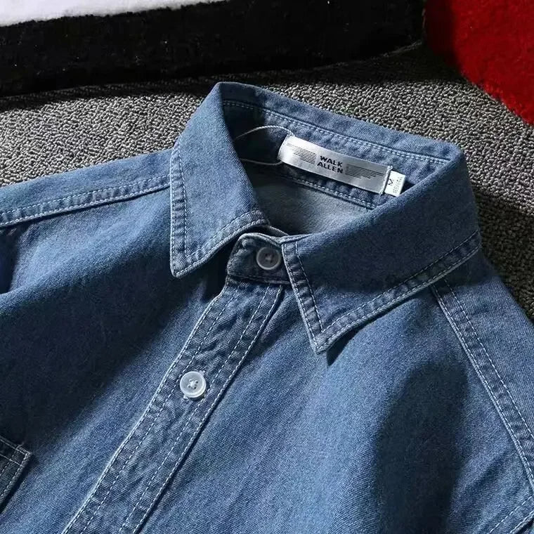 Metropolitan Denim Button-Down