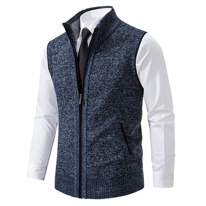 Hamilton Wool Full-Zip Vest