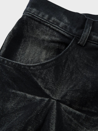 Amalfi® Vintage Pleated Wash Jeans