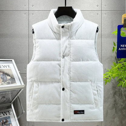 Alpine Ribbed Puffer Vest
