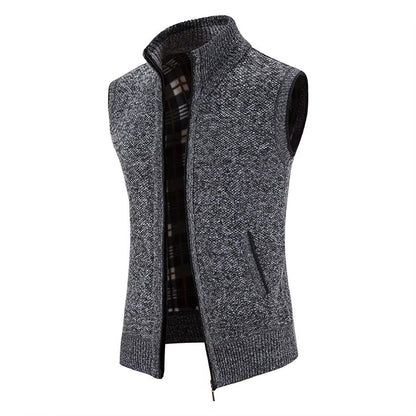Hamilton Wool Full-Zip Vest