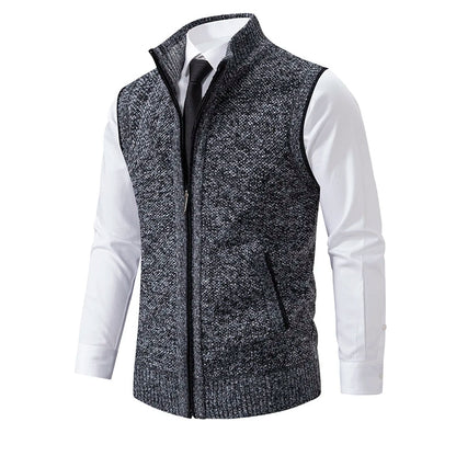 Hamilton Wool Full-Zip Vest