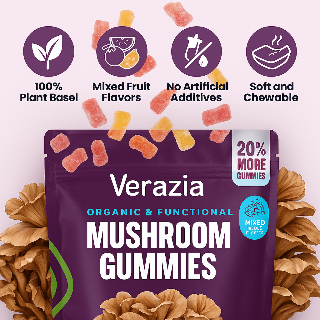 Brain Boosting Mushroom Gummies