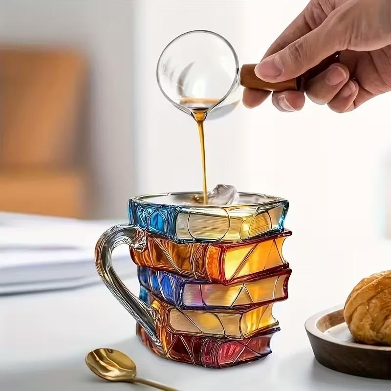 Ceramic Innovative 3D Painting Book Mug