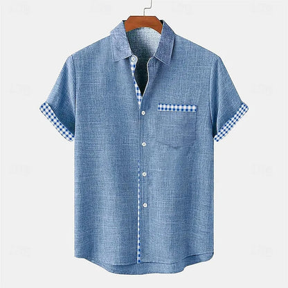 Midday Linen Button-Up Shirt