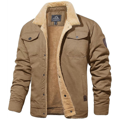 CASEY | FLEECE BOMBER JACKET