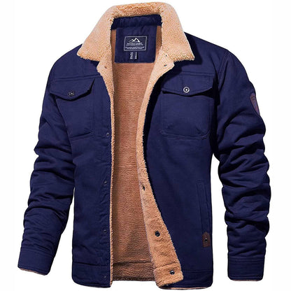 CASEY | FLEECE BOMBER JACKET