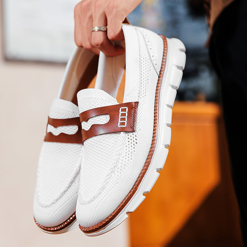 Ridge Mesh Loafers