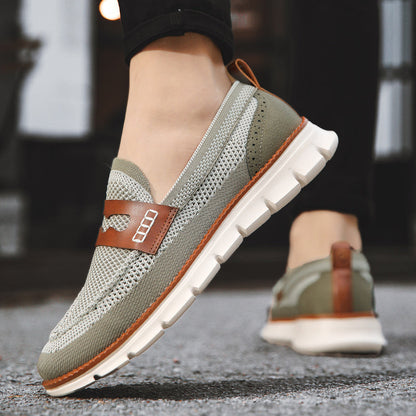 Ridge Mesh Loafers