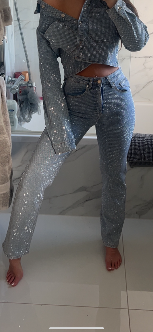 Diamanté Jeans