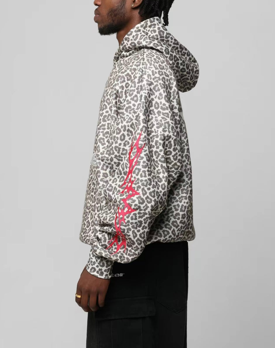 Soho Leopard Hoodie