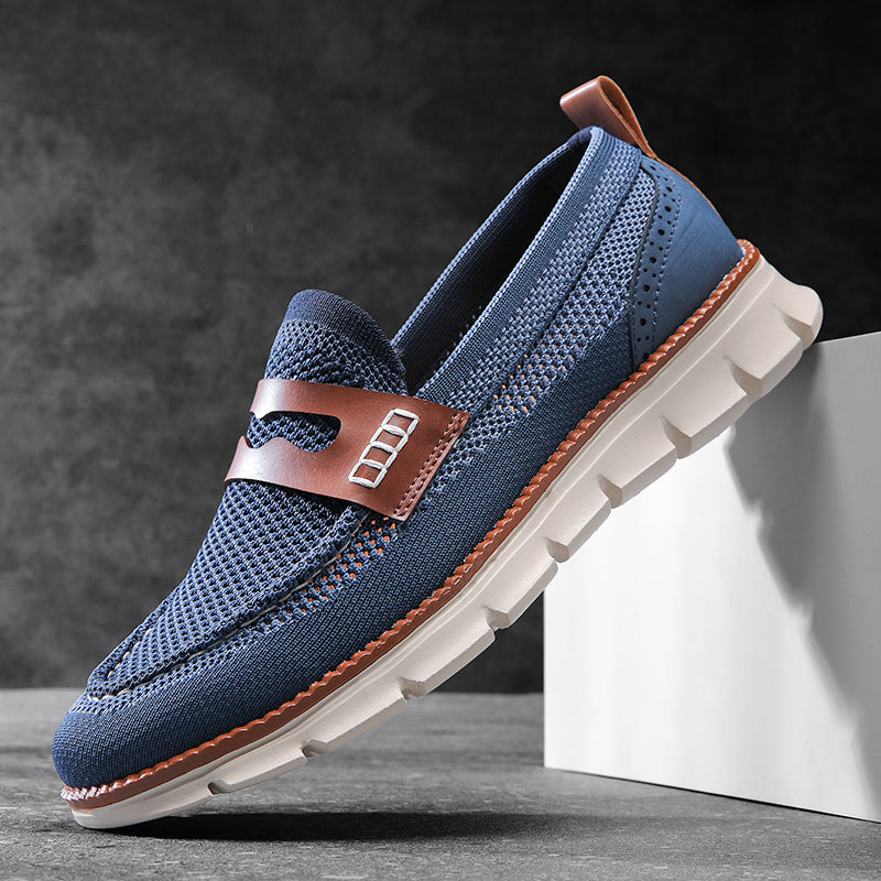 Ridge Mesh Loafers