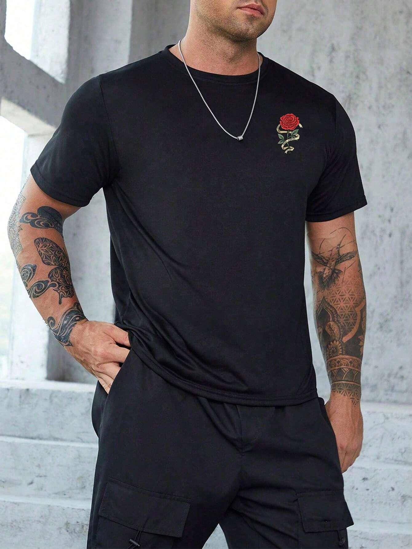 Never Separate Rose Graphic Tee