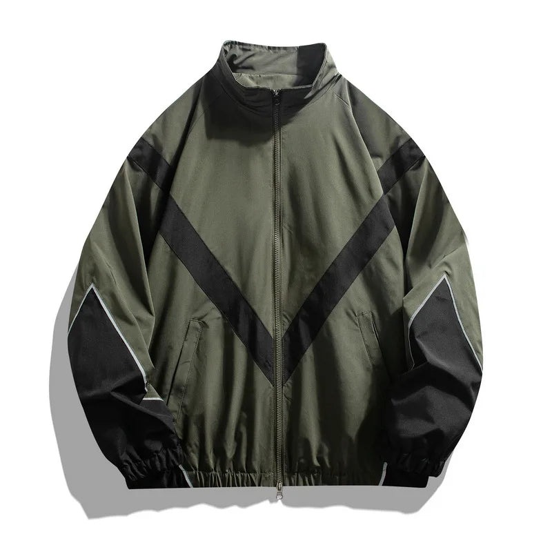 Elvano V-stripe Windbreaker