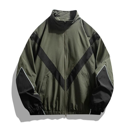 Elvano V-stripe Windbreaker
