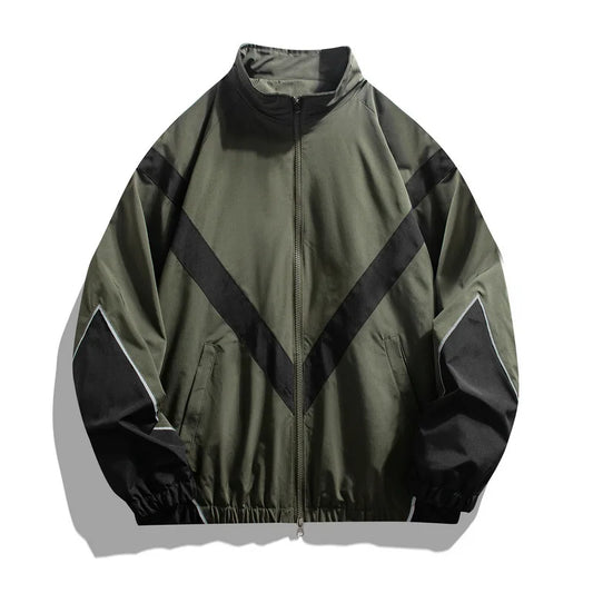 Elvano V-stripe Windbreaker