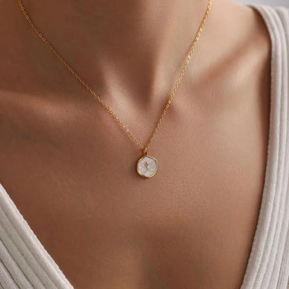 Verazia™ Halo Cross Necklace