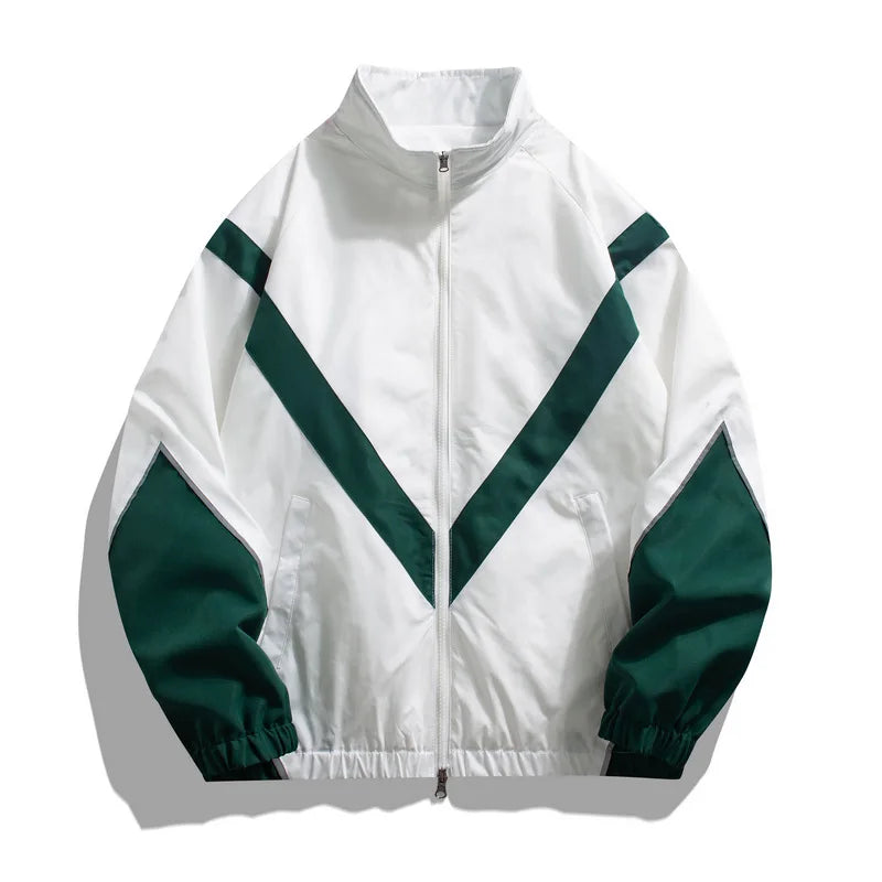 Elvano V-stripe Windbreaker