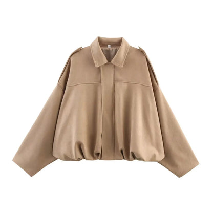 Olivia Oversize Bomber Jacket