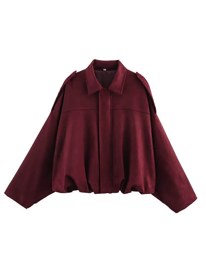 Olivia Oversize Bomber Jacket